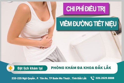 Chữa viêm đường tiết niệu Đắk Lắk – Chi phí chữa viêm đường tiết niệu bao nhiêu?