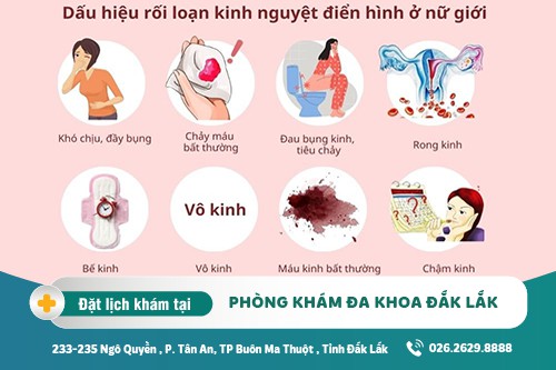 Trị rối loạn kinh nguyệt Đắk Lắk – Dấu hiệu rối loạn kinh nguyệt là gì?